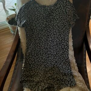 Pajama jumper leopard print